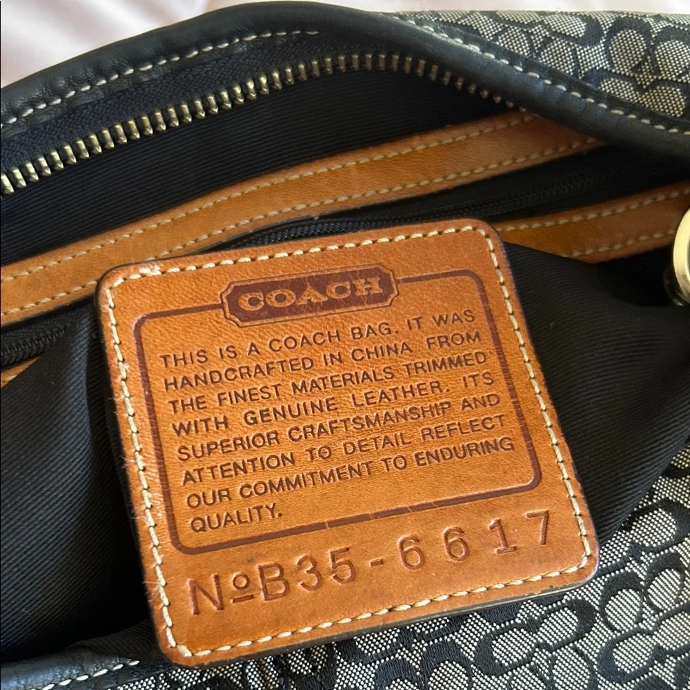 Coach chic hobo