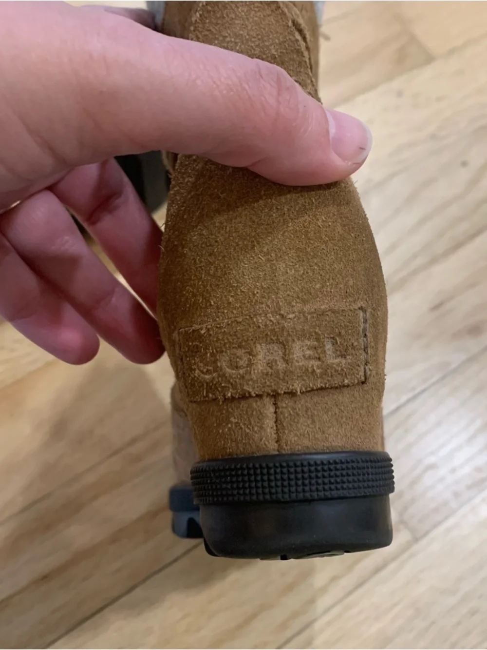 Sorel not toe