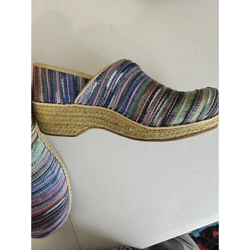 Dansko woven striped