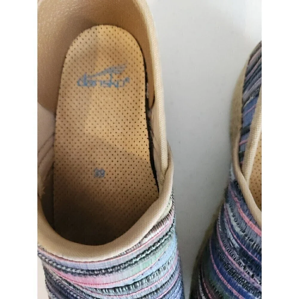 Dansko woven striped