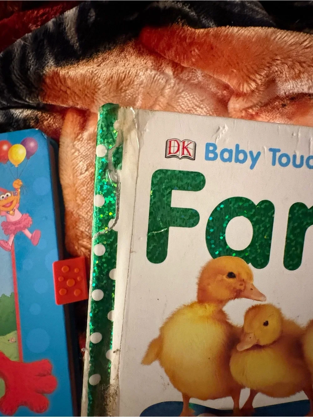 Sesame Street babies attached board