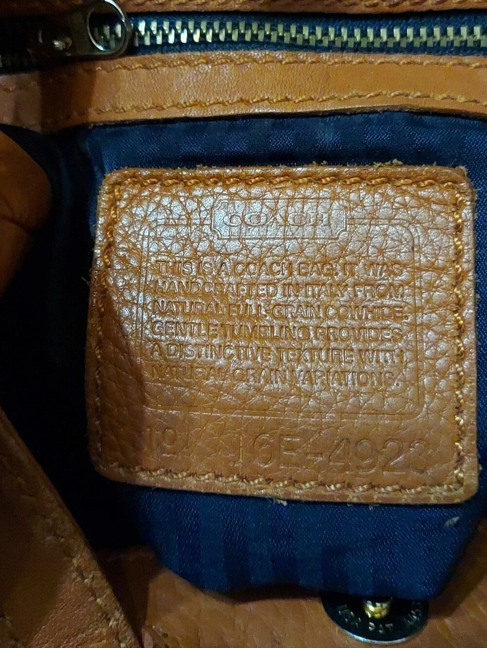 Coach made italy