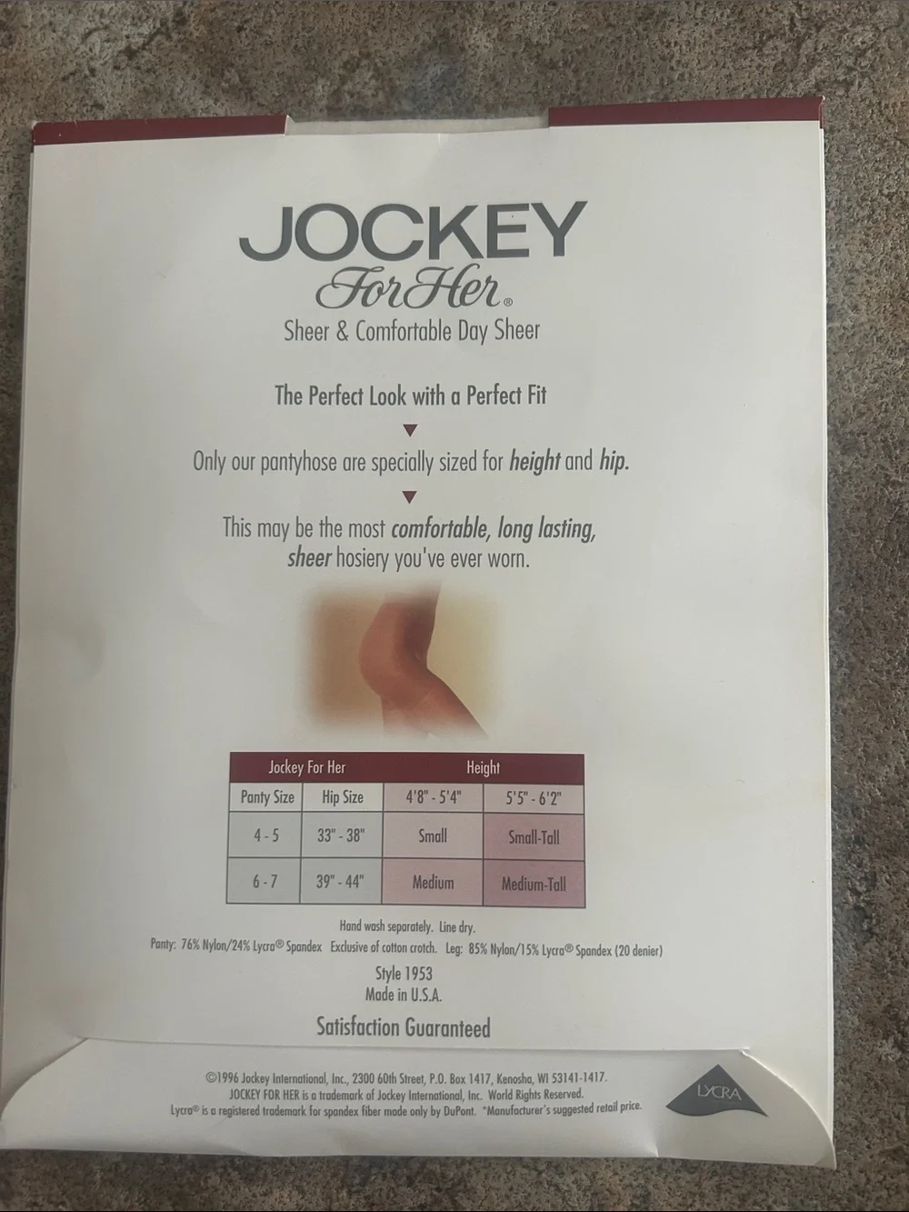 Jockey her sheer