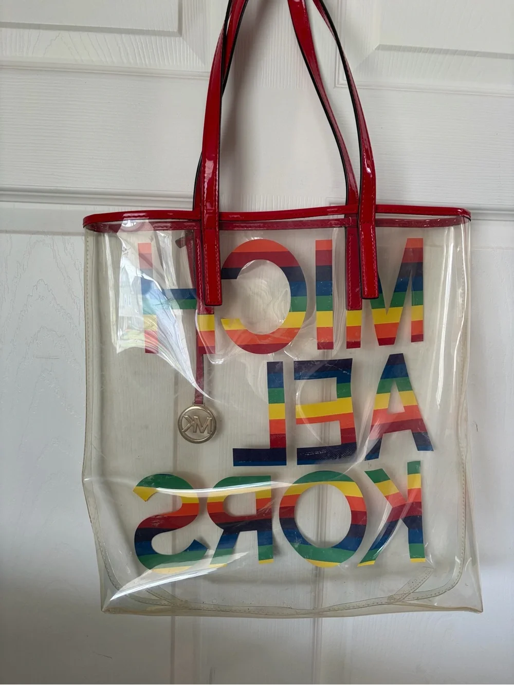 Michael Kors clear tote