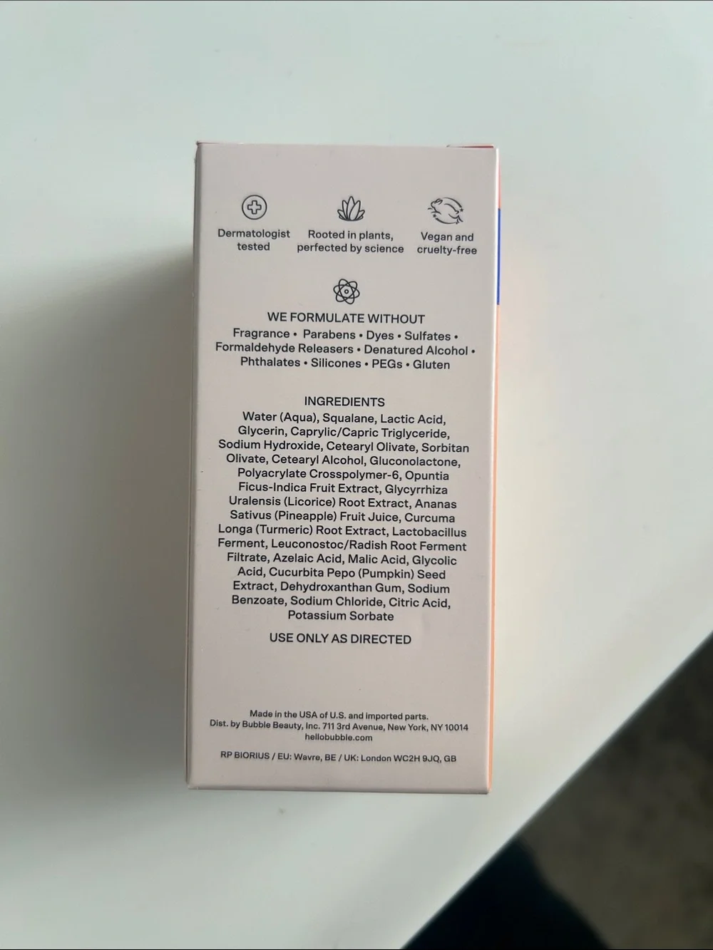 NEW Bubble- Moon Walk Gentle Exfoliating Serum