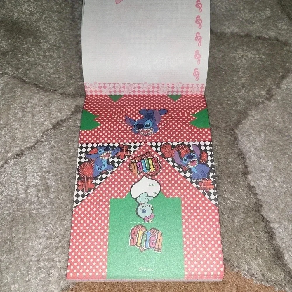 Disney stitch notepad