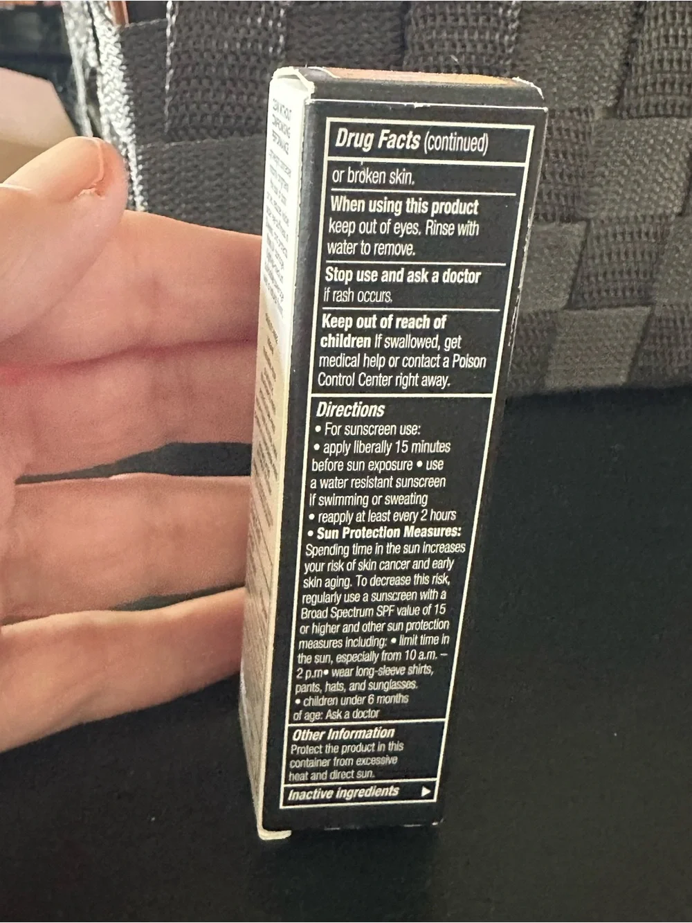 bareMinerals note expiration