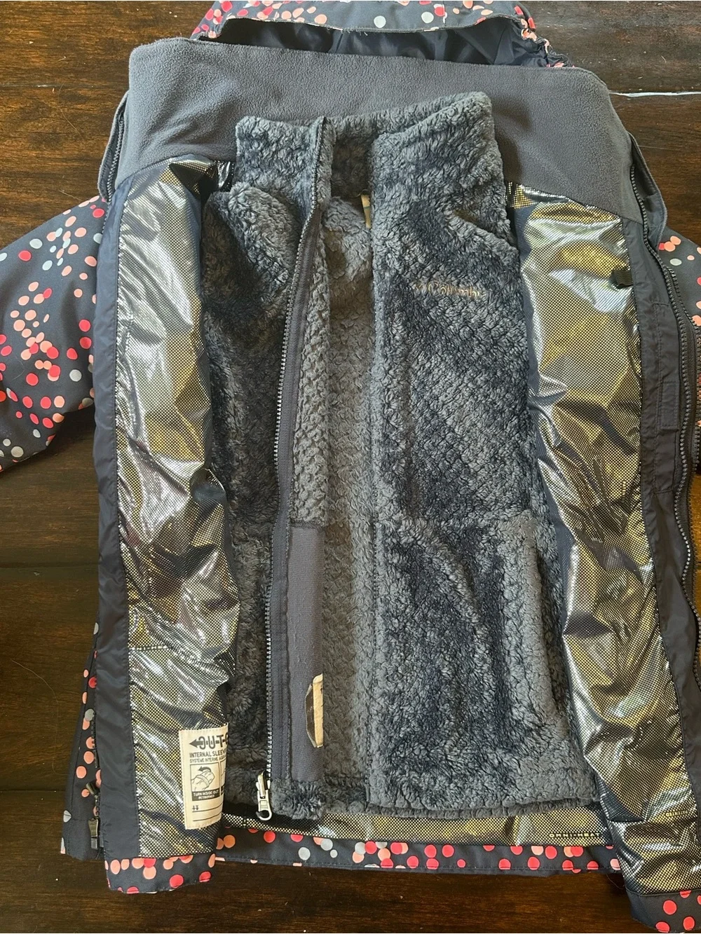 Columbia kids navy