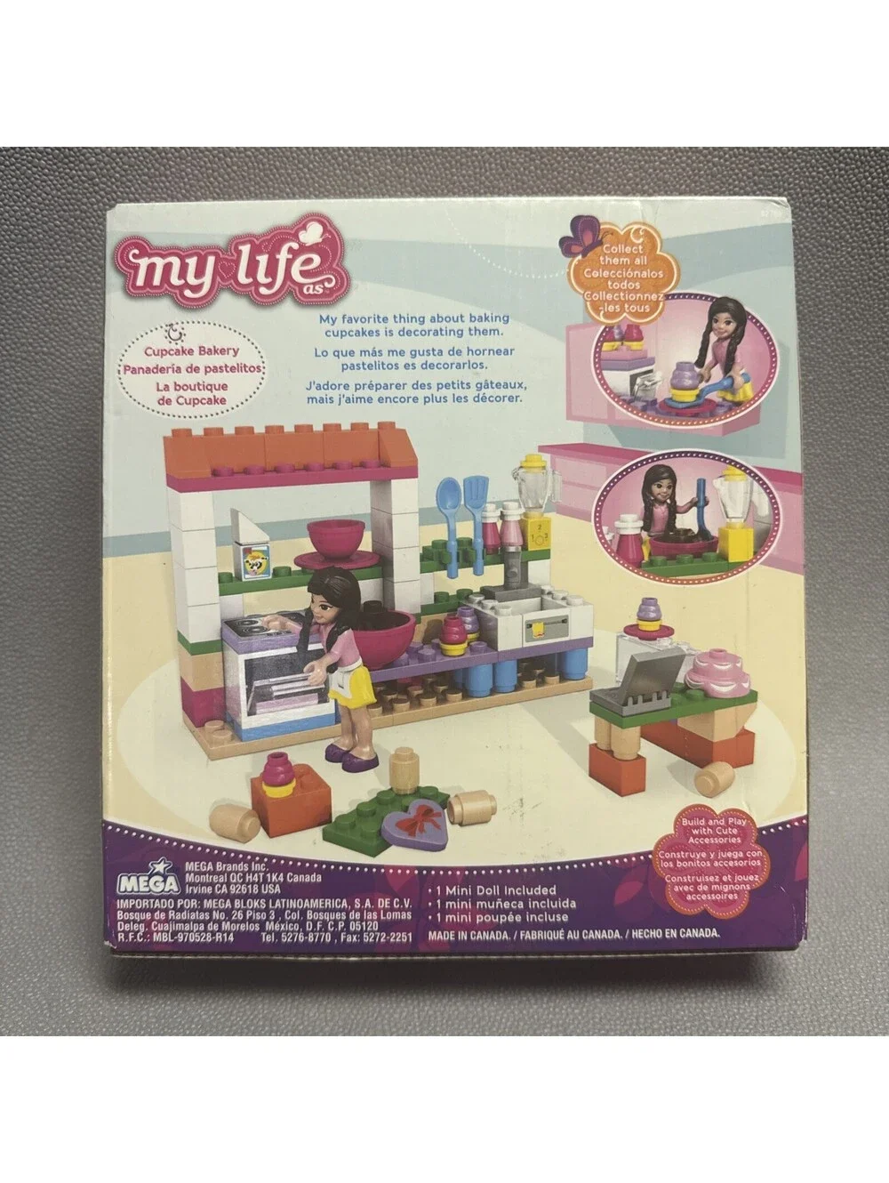 Mega Bloks boxes have