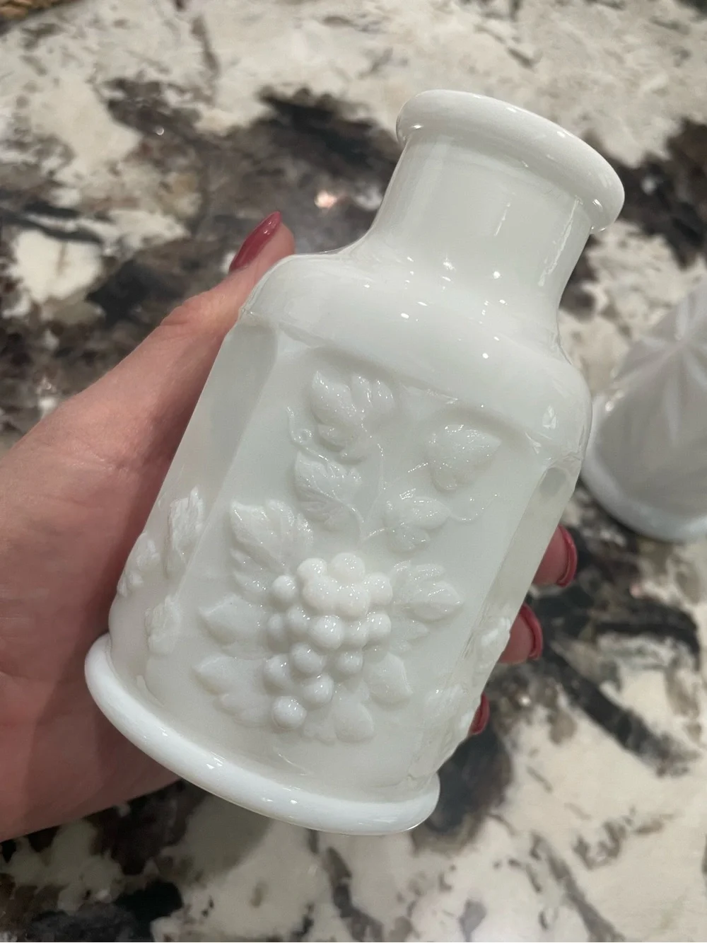 Vintage white milk