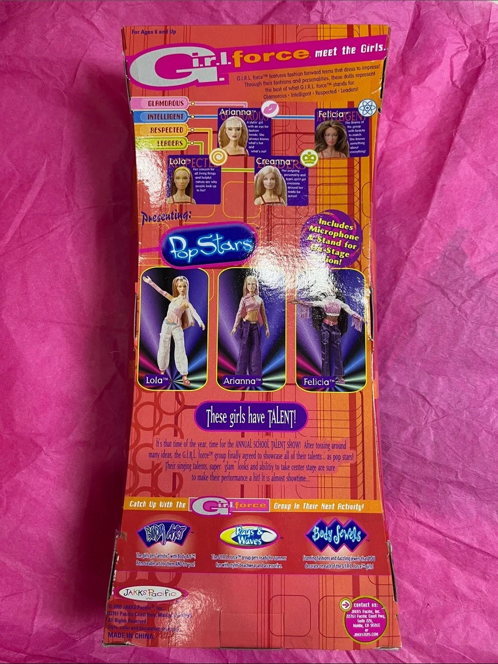 Jakks Pacific pop stars
