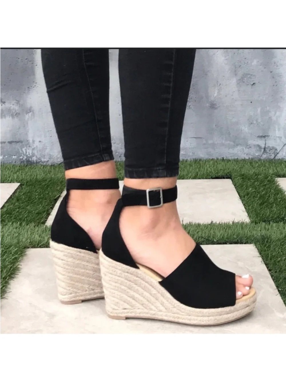 Steve Madden black suede