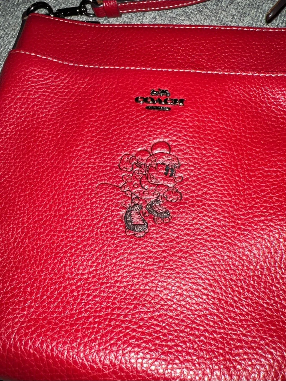 Coach crossbody vibrant