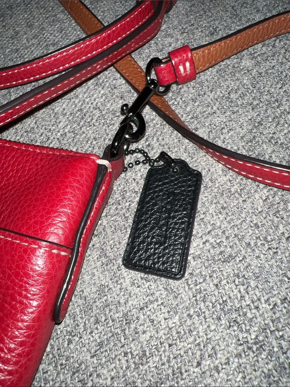 Coach crossbody vibrant