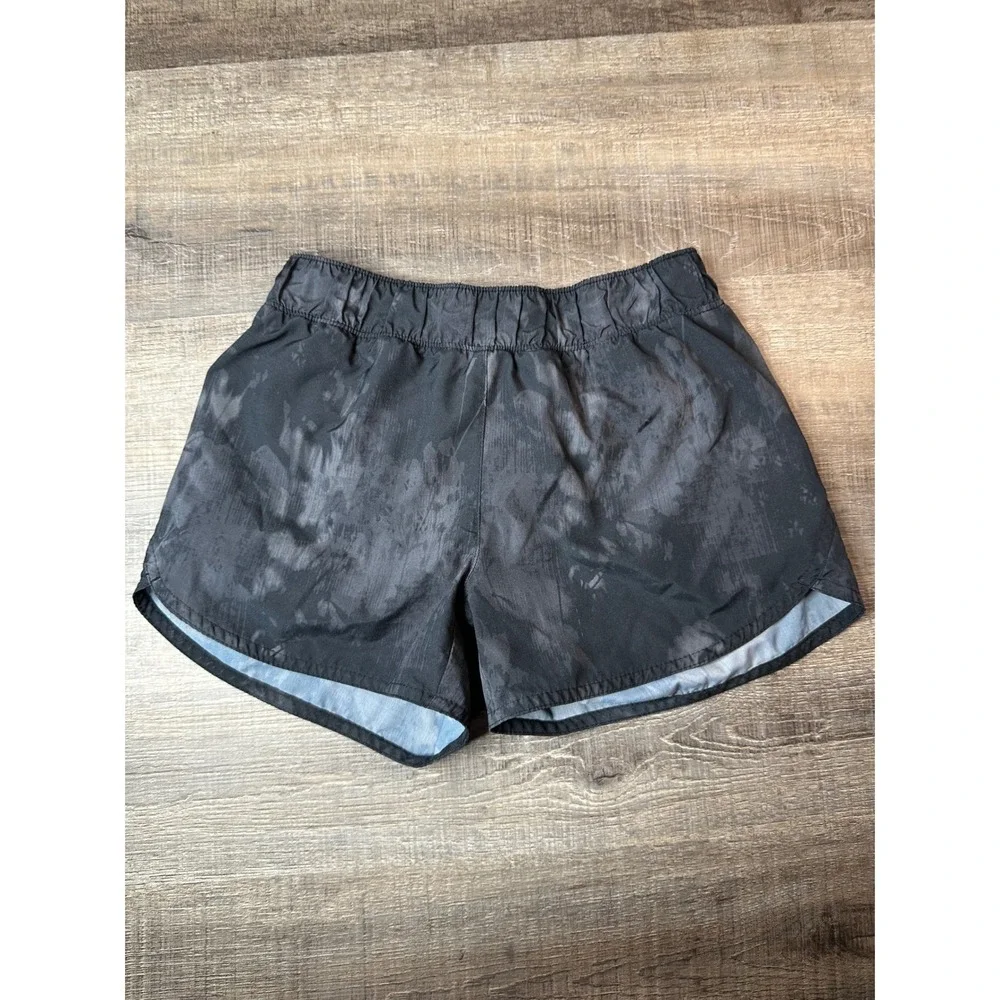 Old Navy Active Kids Girls Black Camo Go-Dry Cool Running Shorts Large 10-12