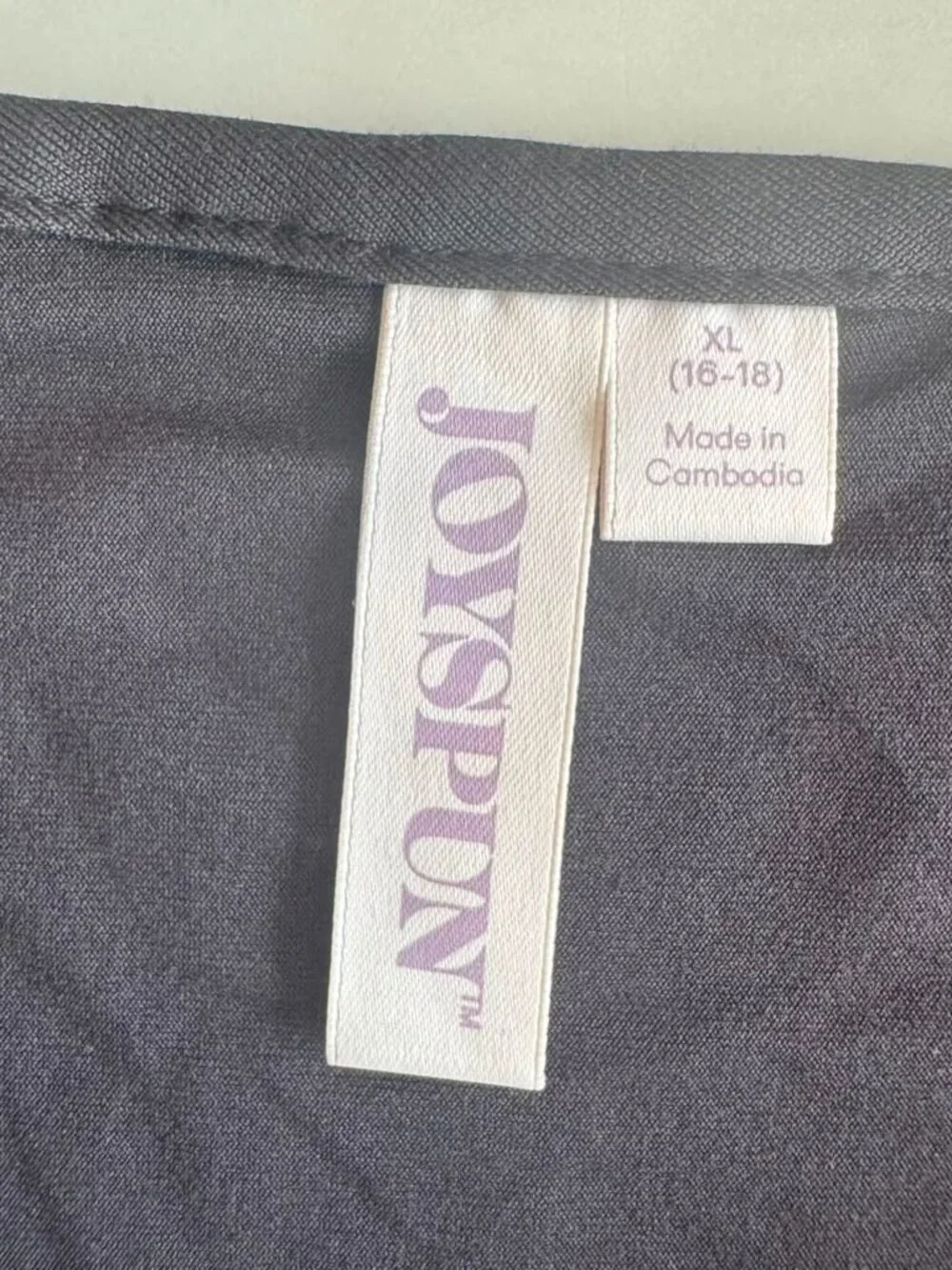 Joyspun women’s black