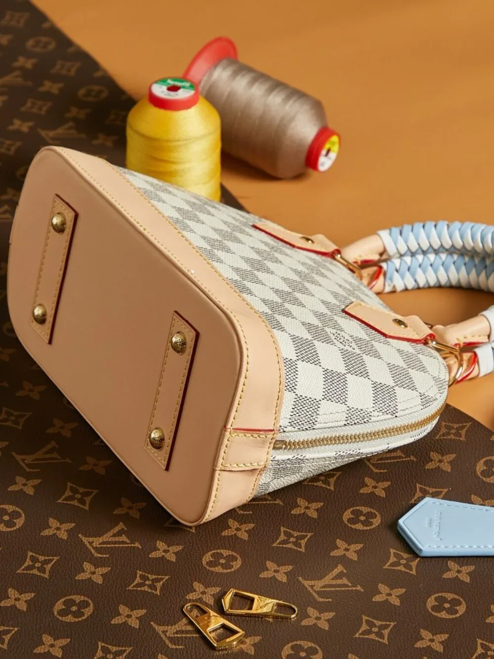 Louis Vuitton Alma BB Damier Azur