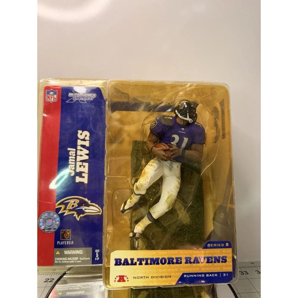 McFarlane Toys NFL Series 8 Jamal Lewis Baltimore Ravens #31 Action Figure