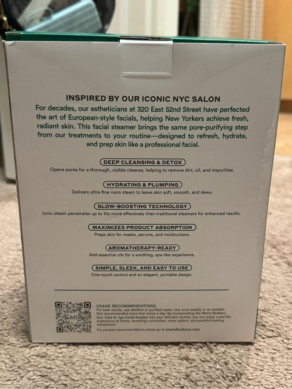 Mario Badescu home facial