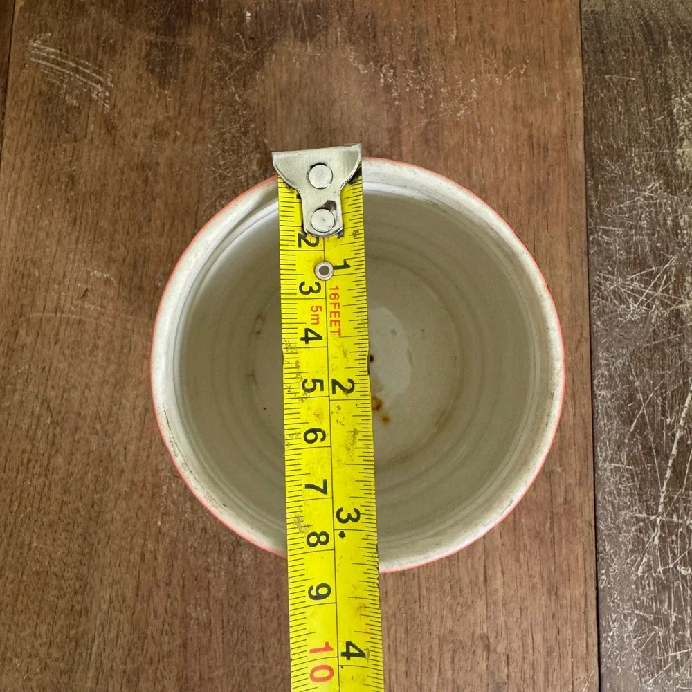 Old McDonald Farm Red Barrel‎ Jar Canister 4.75 inches REPLACEMENT - NO LID