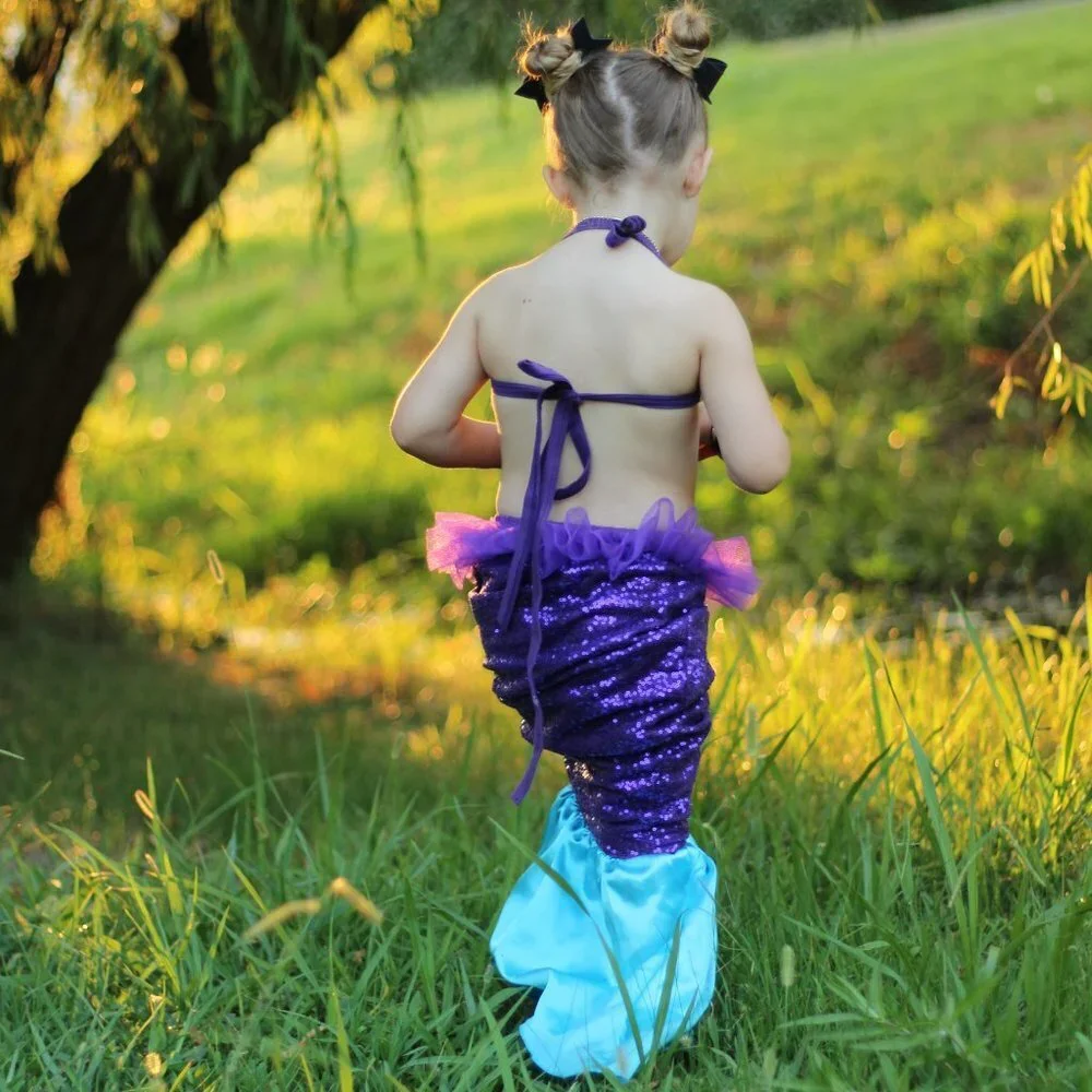 Handmade sequin mermaid