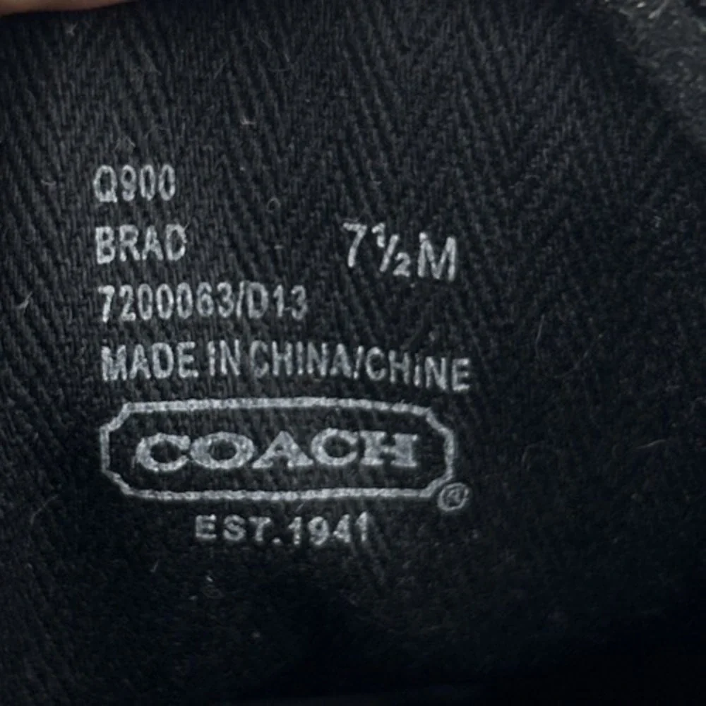 Coach brad signature