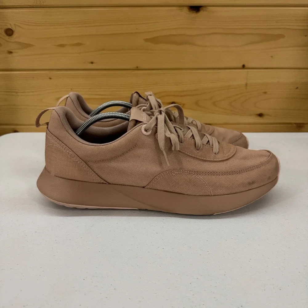Allbirds Tree Dasher Relay Mens 13 Dusty Pink Eucalyptus Running‎ Shoes Sneaker