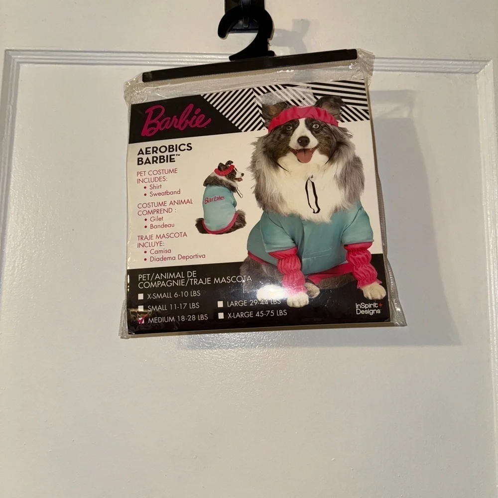 Barbie dog costume