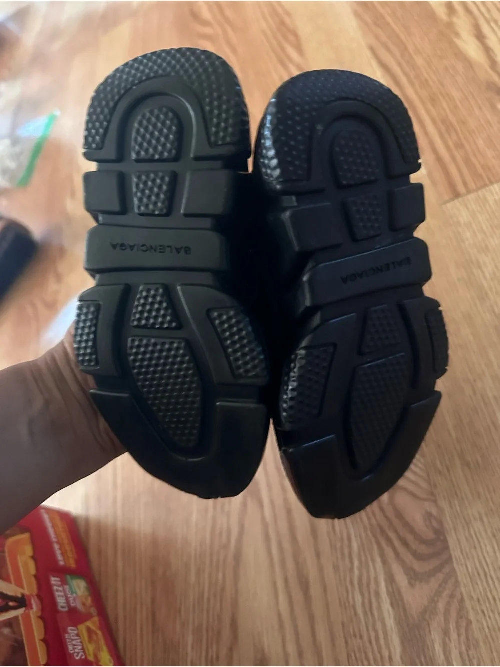 Balenciaga Kids Black Stretch Sock Sneakers