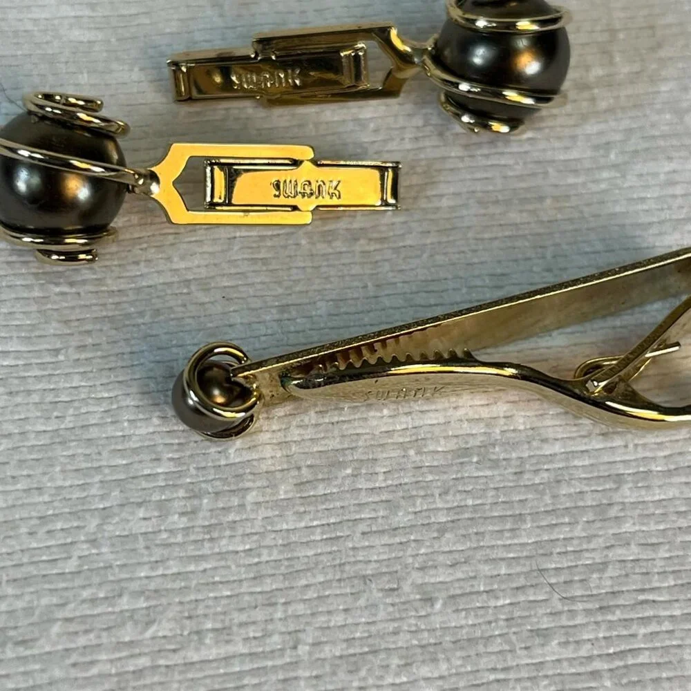 SWANK vintage gold
