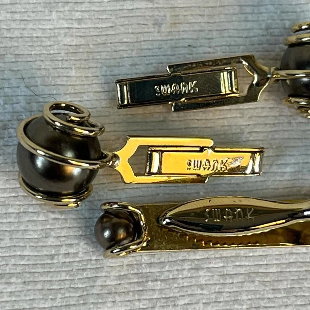 SWANK vintage gold