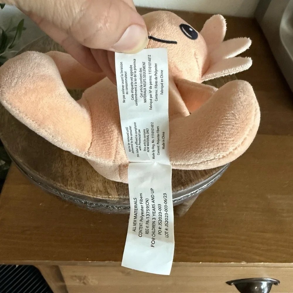 Frankford axolotl plush