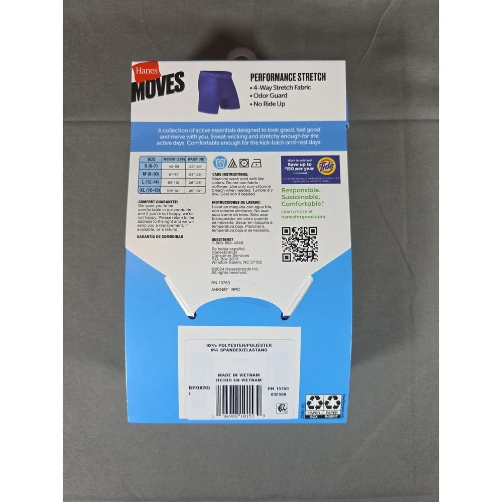 Hanes product pack