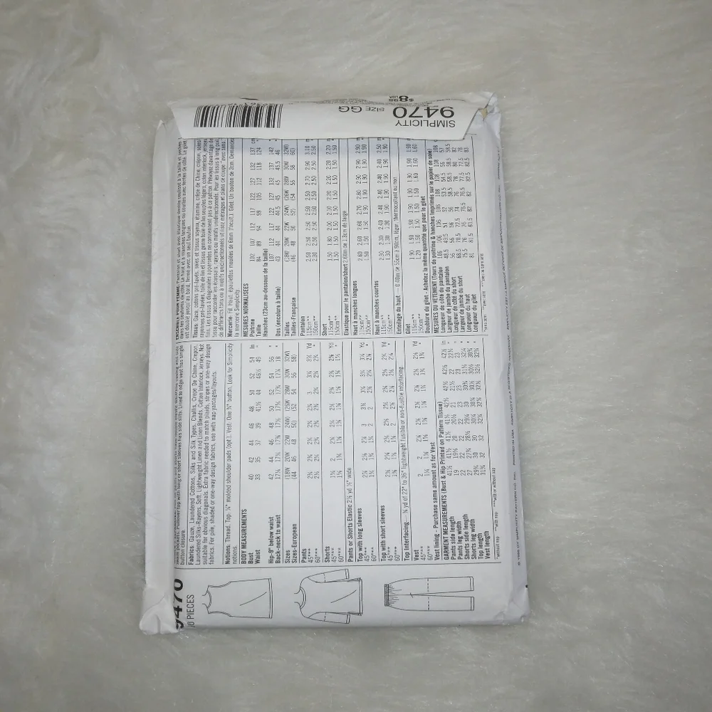 Simplicity 9470 sz