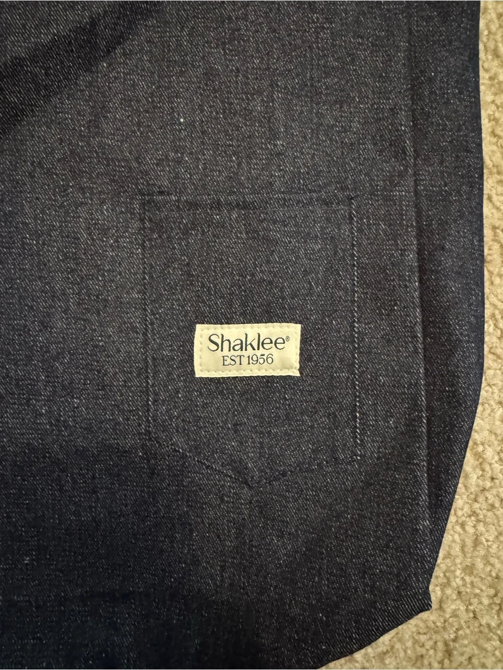 Shaklee navy jean