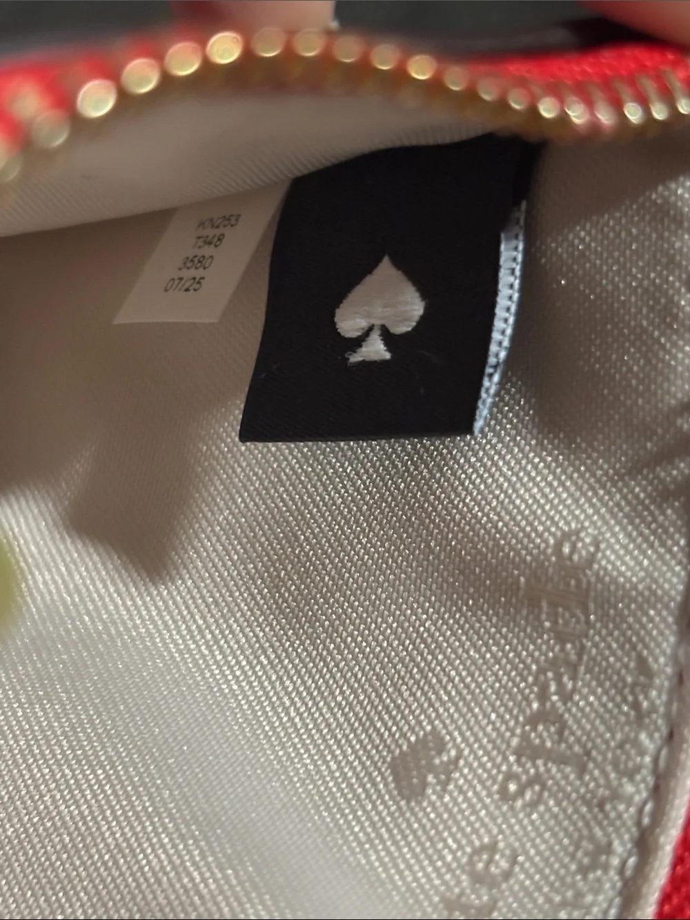 kate spade approximate measurements