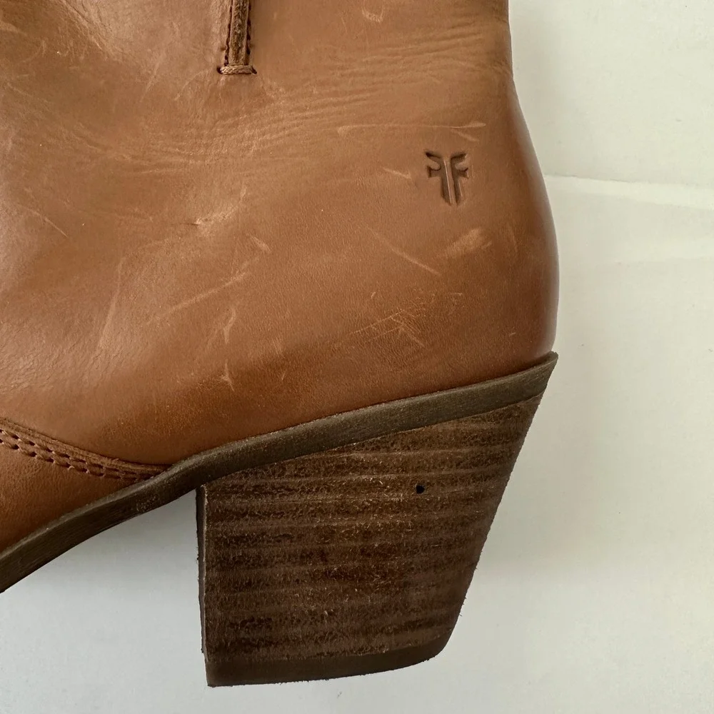 Frye womens cognac
