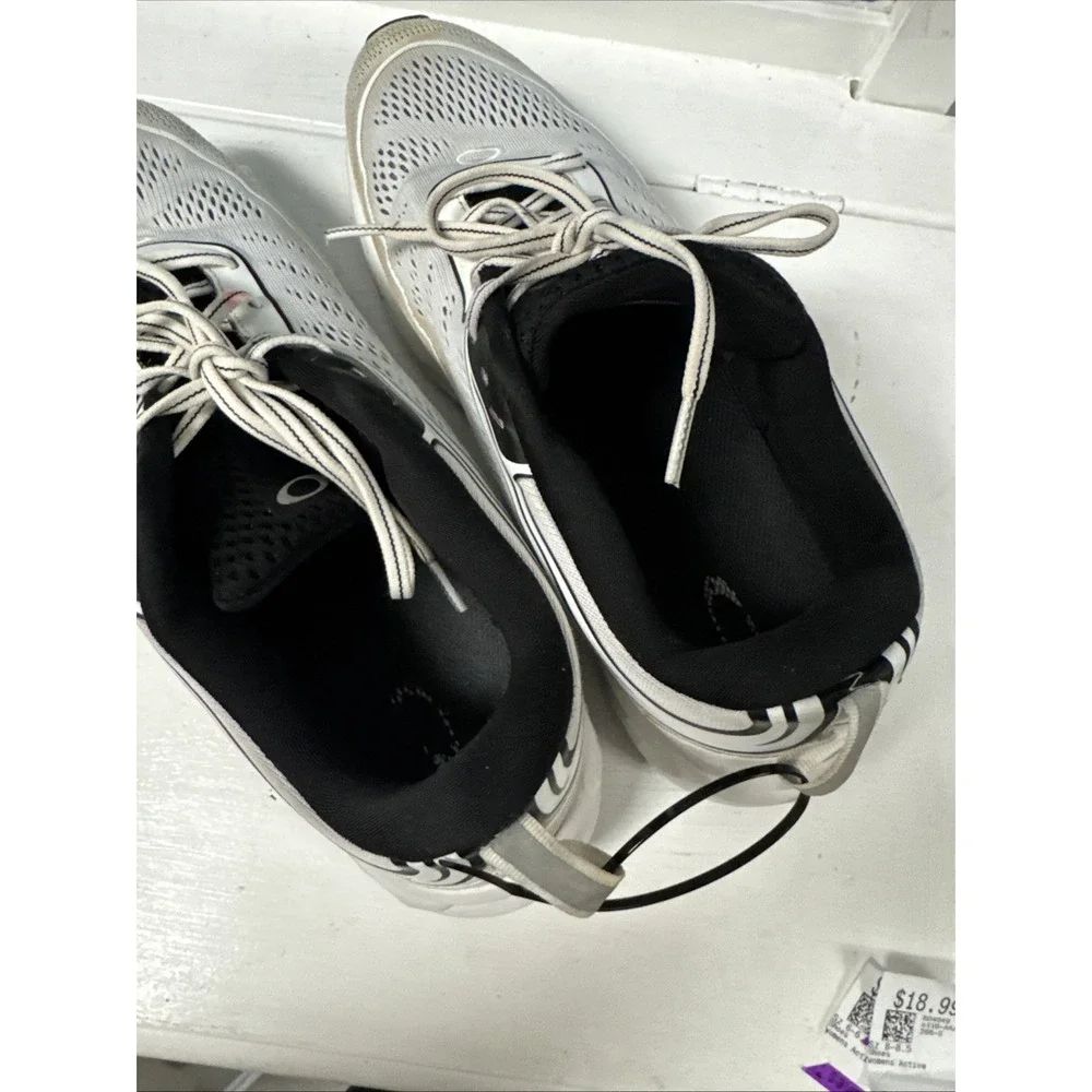 OAKLEY Spur OS  Men's Running Shoes Athletic‎ Sneakers White W/ Black Size 11.5