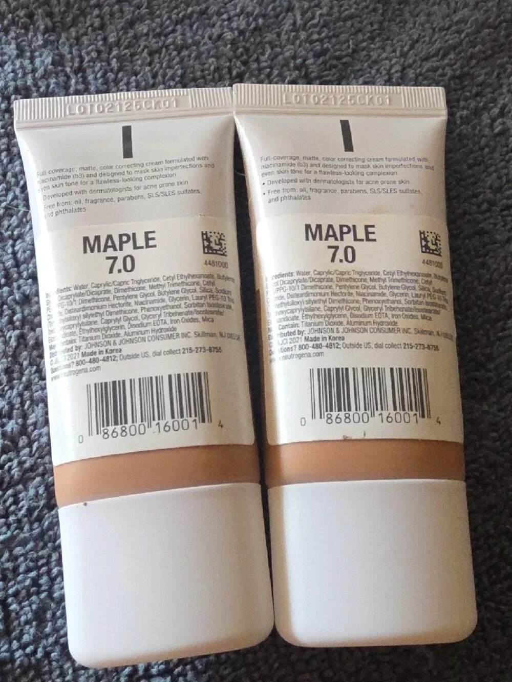 Neutrogena two matte