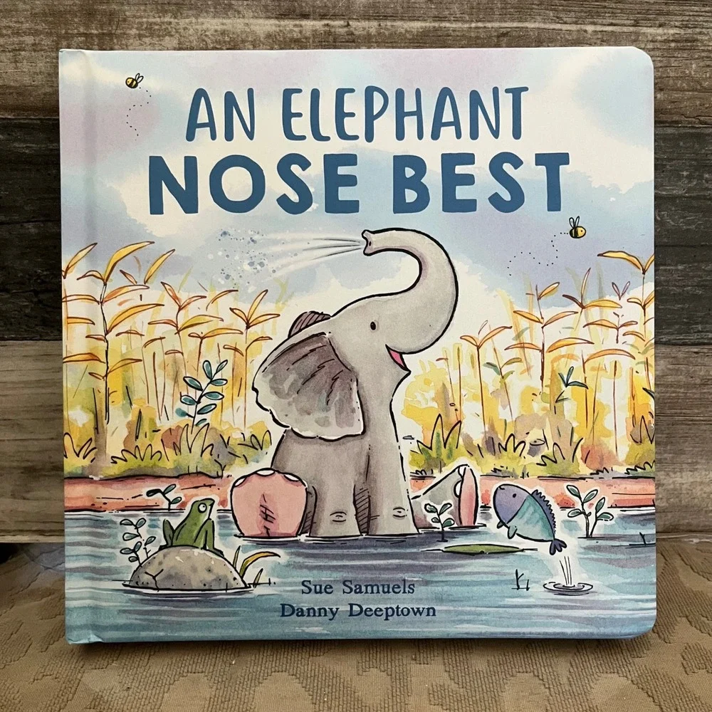 Jellycat An Elephant Nose Best Board Book Sue Samuels Danny Deeptown Childrens