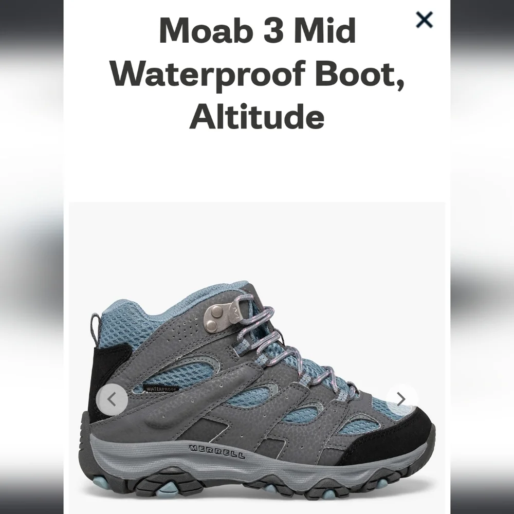 Merrell durable kids