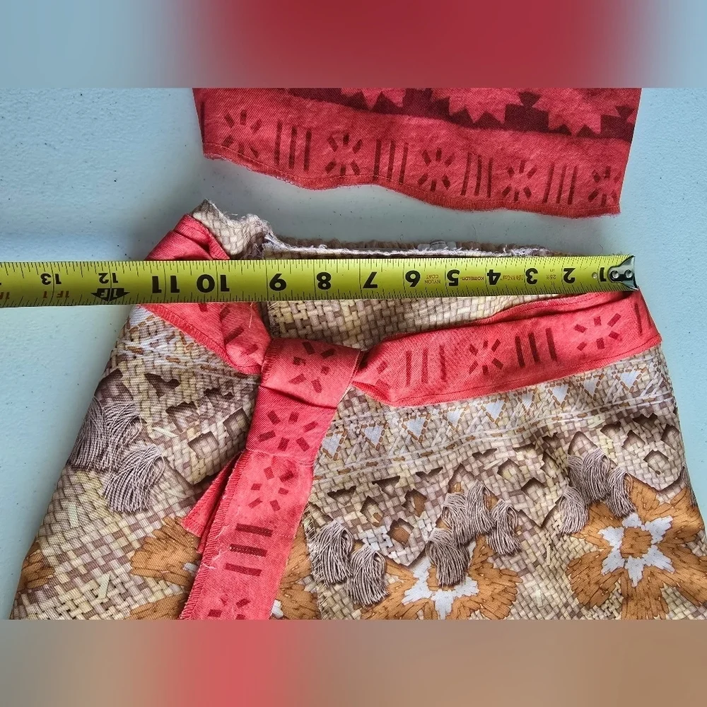 Moana costumes size