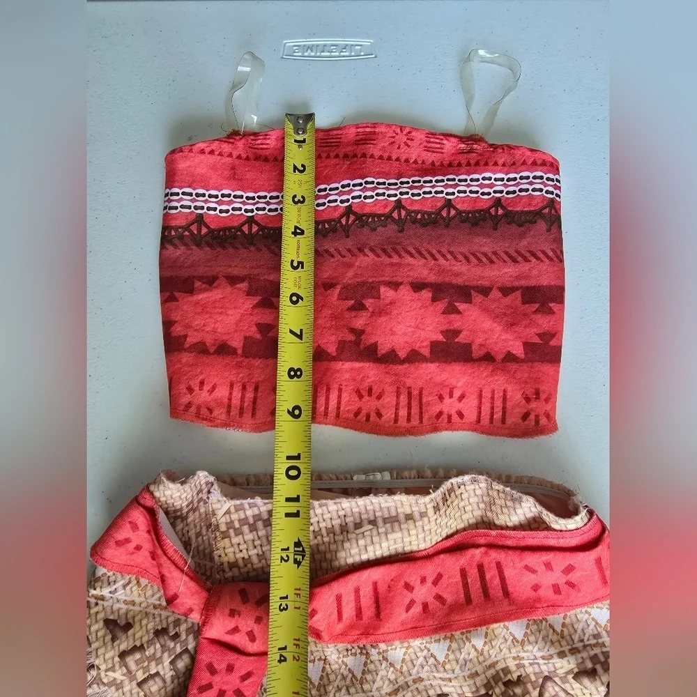 Moana costumes size