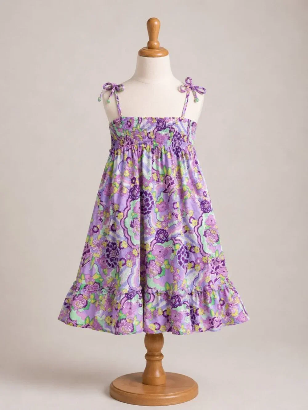 Vilebrequin Girls Floral Cotton Dress – Size 8