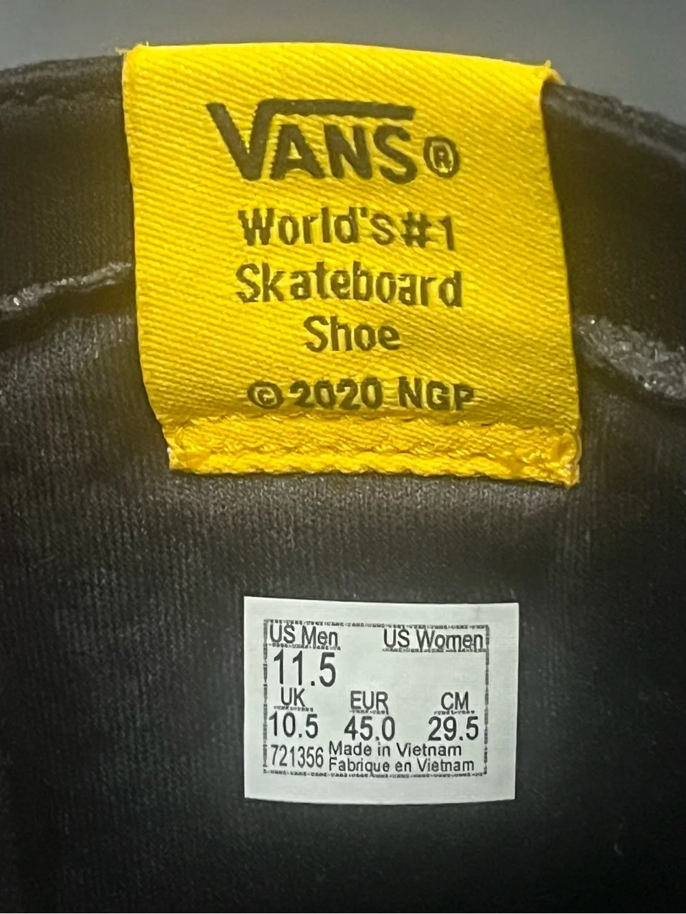 Vans pre owned