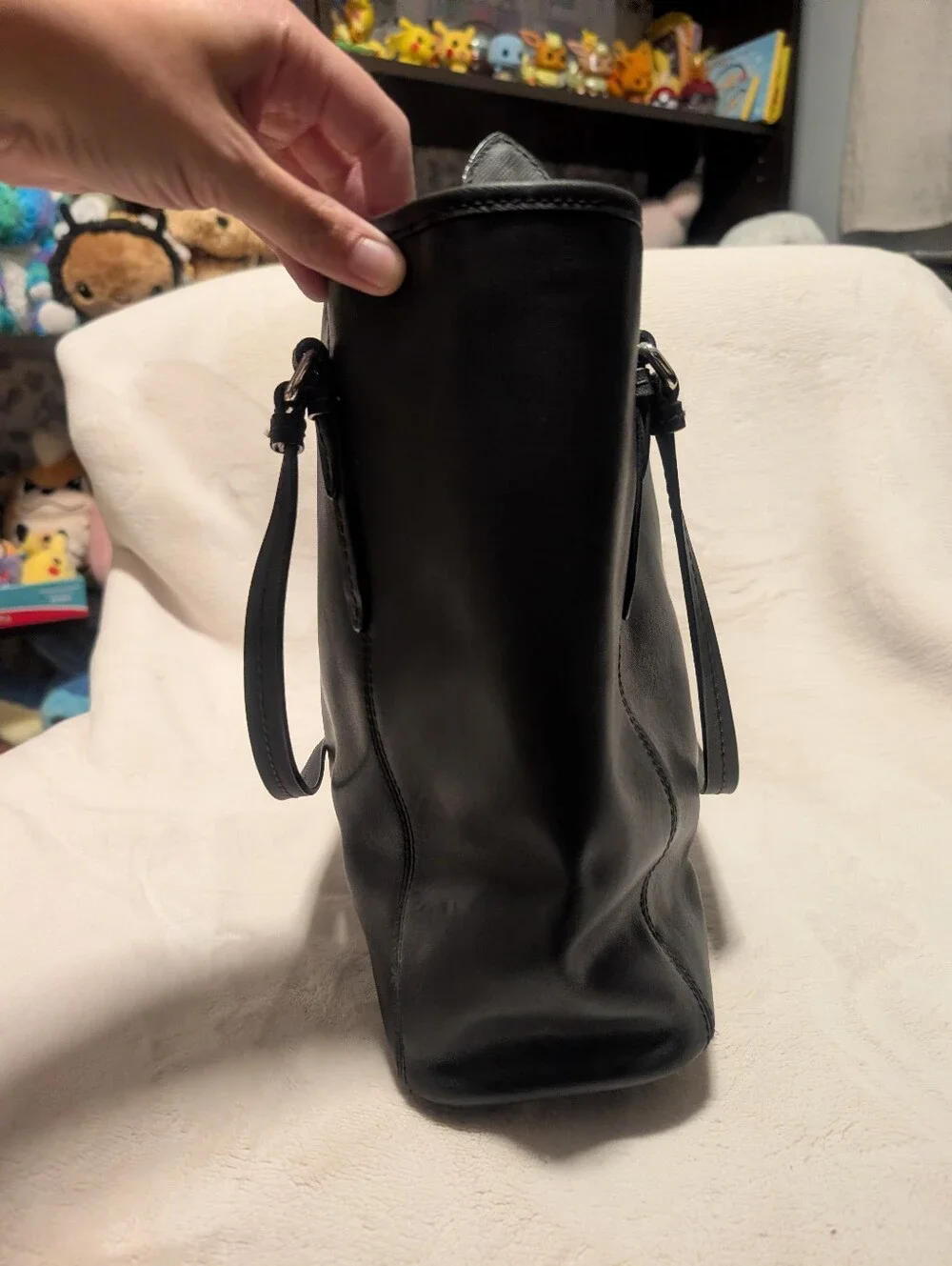 Coach sleek black