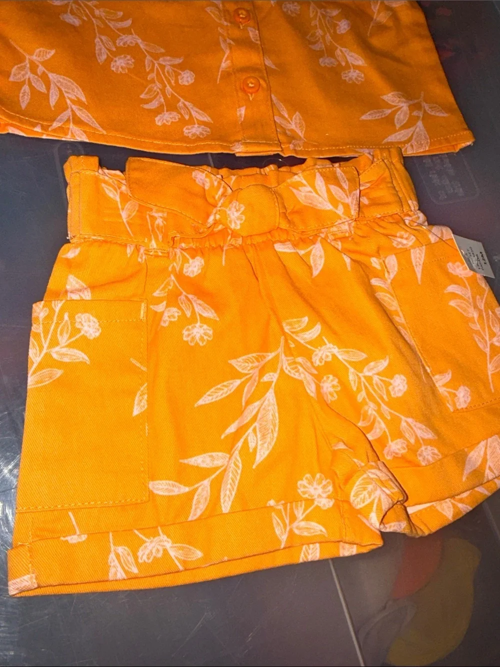 Eddie Bauer bright orange