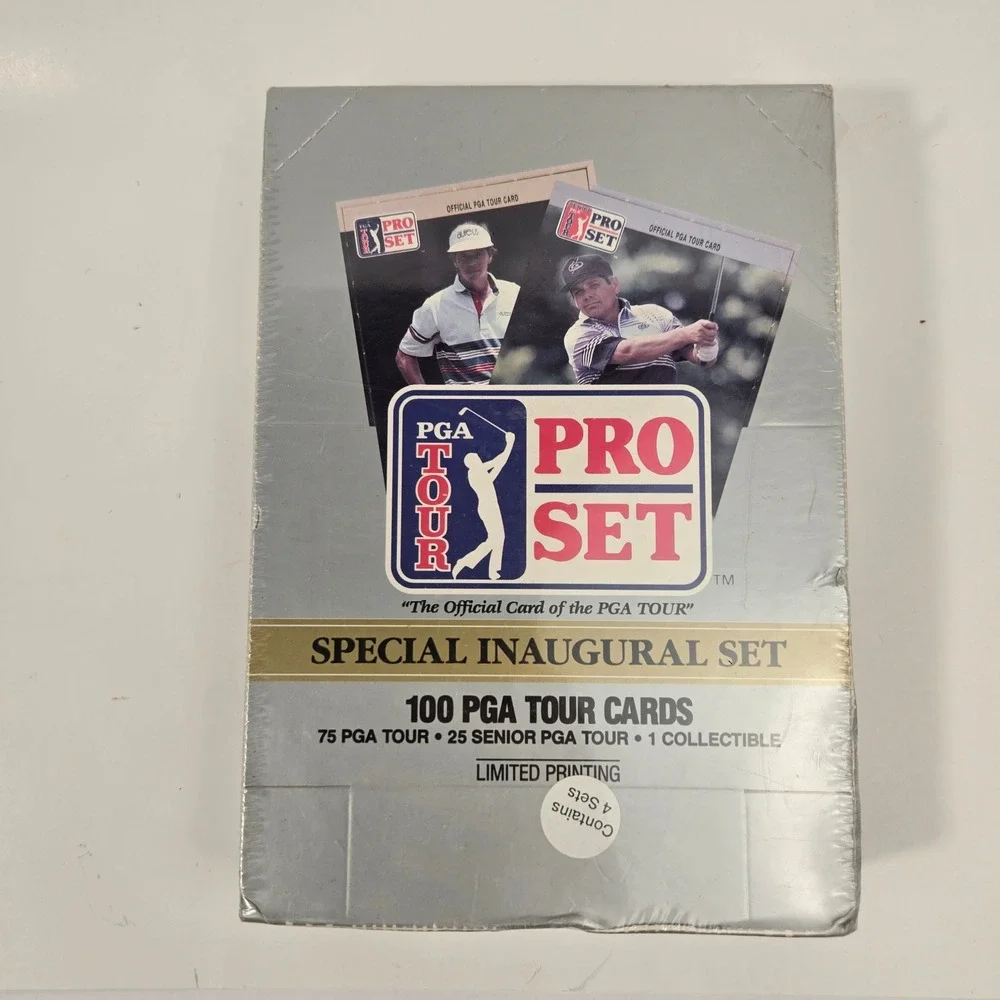 1990 Pro Set PGA Tour Special Inaugural Set 100 Cards Factory Sealed Limited