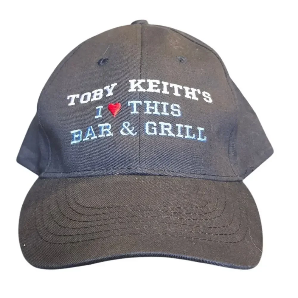 Toby Keiths I love this Bar & Grill adjustable baseball hat cap mens