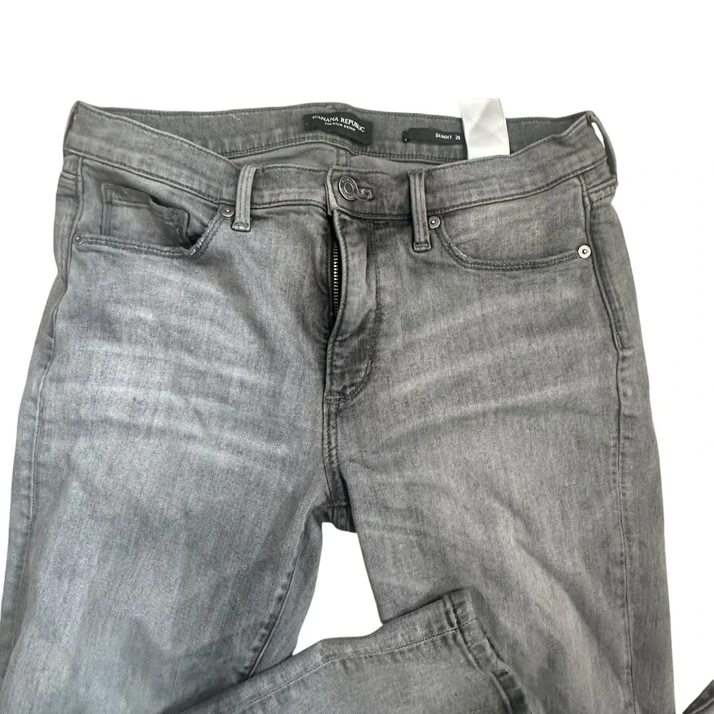 Banana‎ Republic Traveler Skinny Fit Stretch Jeans | Gray | 29